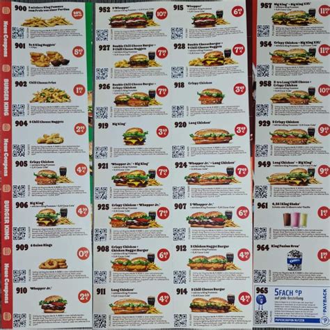 burger king coupons 2022